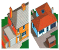 Home security illustration