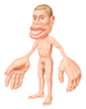 Homonculus illustration